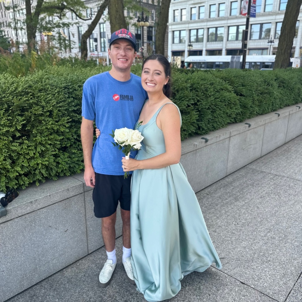 Azazie Nieve bridesmaids dress - Picture 3 of 3